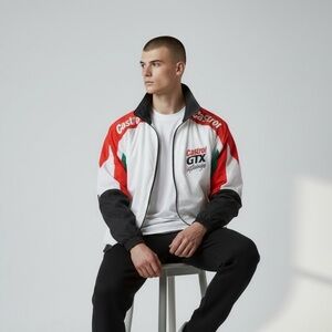 Vintage 90s Castrol Racing Windbreaker Jacket